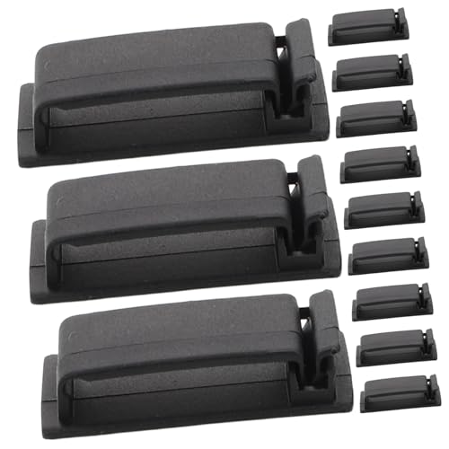 LAPYAPPE 30Stücke Selbstklebende Kabel Management Clips Kabelhalter für Tv PC Ethernet Kabel Installieren Stabil und Langlebig für Effektives Kabelmanagement im Büro LAPYAPPE 30Stücke Selbstklebende Kabel Management Clips Kabelhalter für Tv PC Ethernet Kabel Installieren Stabil und Langlebig für Effektives Kabelmanagement im Büro von LAPYAPPE