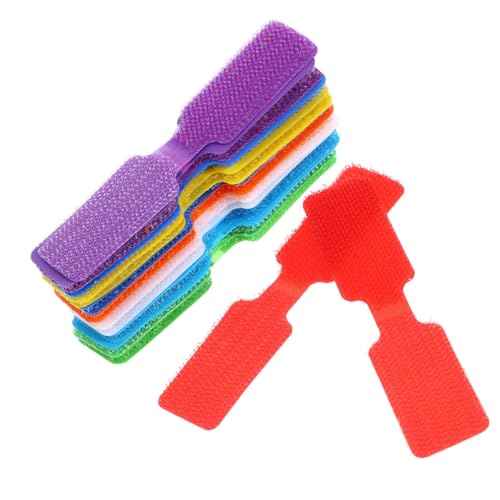 LAPYAPPE 32 Stück Nylon-kabeletiketten, Praktische Kernkabeletiketten, Umwickelt Flexible Kabelorganisatoren LAPYAPPE 32 Stück Nylon-kabeletiketten, Praktische Kernkabeletiketten, Umwickelt Flexible Kabelorganisatoren von LAPYAPPE