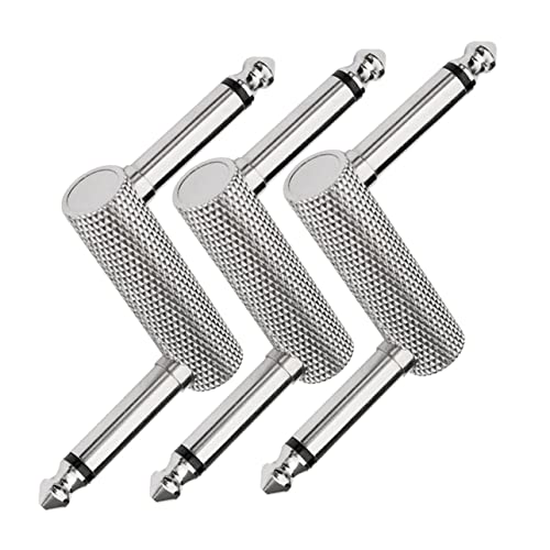 LAPYAPPE 3Stücke Z Doppelkopf Gitarreneffektkoppler Adapter für Effektpedale Langlebig und Rostbeständig für Gitarrenpedal Board von LAPYAPPE
