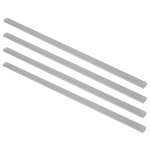 LAPYAPPE 4 Sätze LED-Linearlichtgehäuse LED Streifen Abdeckung LED Lichtabdeckung LED-Diffusor LED-Streifen-Diffusor für LED-Band Lichtspur LED-Streifenkanal Aluminiumlegierung Silver LAPYAPPE 4 Sätze LED-Linearlichtgehäuse LED Streifen Abdeckung LED Lichtabdeckung LED-Diffusor LED-Streifen-Diffusor für LED-Band Lichtspur LED-Streifenkanal Aluminiumlegierung Silver von LAPYAPPE