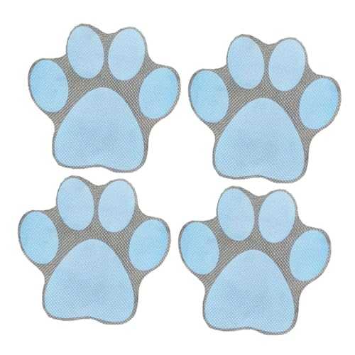 LAPYAPPE 4stücke Antirutsch Aufkleber Für Cartoon Hund Fußabdruck Sticker Blau Selbstklebend Für Sichere Badezeiten Und rutschfeste Oberflächen LAPYAPPE 4stücke Antirutsch Aufkleber Für Cartoon Hund Fußabdruck Sticker Blau Selbstklebend Für Sichere Badezeiten Und rutschfeste Oberflächen von LAPYAPPE