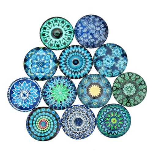 LAPYAPPE 40 Stück Teiliges Glas Cabochons mit Buntem Blumenmuster Glatte Oberfläche Vielseitig für DIY Schmuckanhänger Armbänder Ringe und Ohrringe zum Basteln und Verschenken LAPYAPPE 40 Stück Teiliges Glas Cabochons mit Buntem Blumenmuster Glatte Oberfläche Vielseitig für DIY Schmuckanhänger Armbänder Ringe und Ohrringe zum Basteln und Verschenken von LAPYAPPE