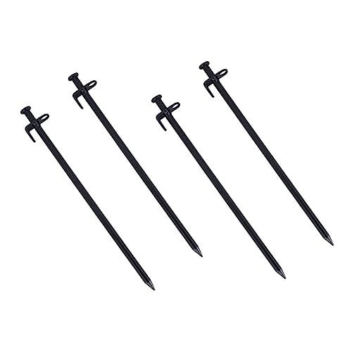 LAPYAPPE 4Stücke Zeltheringe Lange Robuste Heringe für Camping Outdoor Praktischem Rundkopfdesign und Seitlichem Ohr für Bessere Stabilität LAPYAPPE 4Stücke Zeltheringe Lange Robuste Heringe für Camping Outdoor Praktischem Rundkopfdesign und Seitlichem Ohr für Bessere Stabilität von LAPYAPPE