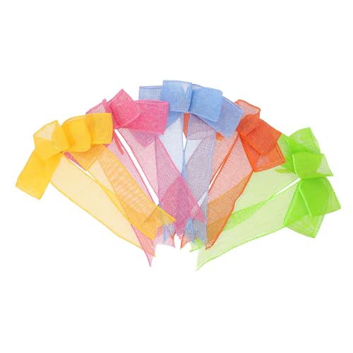 LAPYAPPE 5 Stück Handgemachte Dekobänder für Rückkehr zur Schule DIY Bastelkränze und Türdekorationen für Events und Feiern von LAPYAPPE