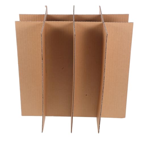 LAPYAPPE 5 Stück Teiliges Karton trennwände für Versandkartons Flexible Schutz einsätze für Weinflaschen Glaswaren und Geschirr Stoßfeste Verpackung für Sicheren Transport LAPYAPPE 5 Stück Teiliges Karton trennwände für Versandkartons Flexible Schutz einsätze für Weinflaschen Glaswaren und Geschirr Stoßfeste Verpackung für Sicheren Transport von LAPYAPPE