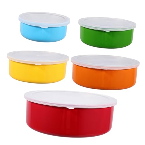 LAPYAPPE 5 Teiliges Set Mit Frischhalteboxen Fünfteilig Zum Servieren Von Resten Mikrowellengeeignet Luftdicht Durchsichtig Wiederverwendbar Mit Siegel Lebensmittelfarbe LAPYAPPE 5 Teiliges Set Mit Frischhalteboxen Fünfteilig Zum Servieren Von Resten Mikrowellengeeignet Luftdicht Durchsichtig Wiederverwendbar Mit Siegel Lebensmittelfarbe von LAPYAPPE
