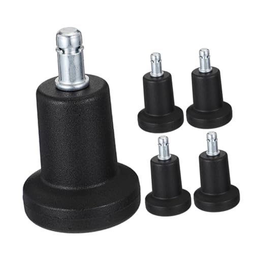 LAPYAPPE 5stücke Teiliges Hochfeste Bell Glides Für Bürostühle Einfache Installation Schutz Für Böden Legierungsstahl Für Teppich Und Hartböden von LAPYAPPE
