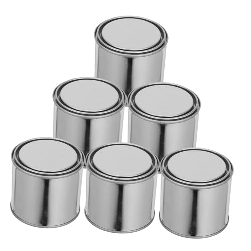LAPYAPPE 6 Stück Teiliges Rundes Eisen Farbbehälter Langlebige Metalldosen für Sichere Farb und Tintenlagerung Robust Praktisch für Werkstatt und Heimgebrauch LAPYAPPE 6 Stück Teiliges Rundes Eisen Farbbehälter Langlebige Metalldosen für Sichere Farb und Tintenlagerung Robust Praktisch für Werkstatt und Heimgebrauch von LAPYAPPE