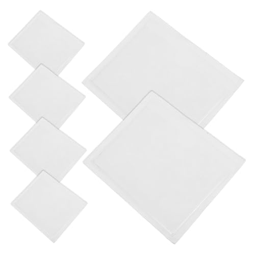 LAPYAPPE 6 Stück Selbstklebende Karteikartenhalter Durchsichtige Klebetaschen 10 Stück 8cm Etikettenschutz Organisiert und Platzsparend von LAPYAPPE