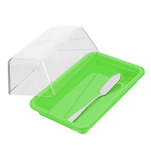 LAPYAPPE Butterdose mit Deckel und Integriertem Buttermesser Butterbehälter für Kühlschrank Wiederverwendbar Luftdicht und Geruchsneutral Praktische Butteraufbewahrung und Servierbox LAPYAPPE Butterdose mit Deckel und Integriertem Buttermesser Butterbehälter für Kühlschrank Wiederverwendbar Luftdicht und Geruchsneutral Praktische Butteraufbewahrung und Servierbox von LAPYAPPE