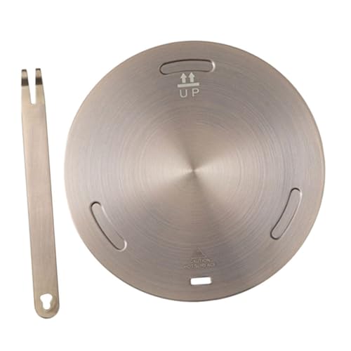 LAPYAPPE Edelstahl Induktionskochplatte Roségold Wärmeverteiler für Elektro Gaskochfeld Hitzeverteilend Sicherer Griff für Gleichmäßiges Kochen und Empfindliche Speisen LAPYAPPE Edelstahl Induktionskochplatte Roségold Wärmeverteiler für Elektro Gaskochfeld Hitzeverteilend Sicherer Griff für Gleichmäßiges Kochen und Empfindliche Speisen von LAPYAPPE