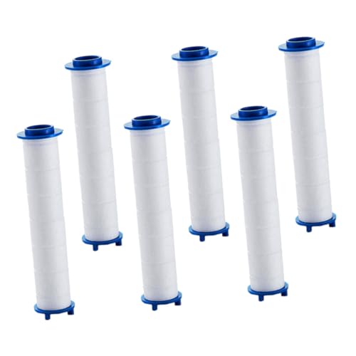 LAPYAPPE 6stücke Teiliges Pp Wasserfilter Für Duschkopf Hochdruck-filtersystem Zur Entfernung Von Verunreinigungen Einfache Reinigung Und Austausch Für Sauberes Wasser Im Bad LAPYAPPE 6stücke Teiliges Pp Wasserfilter Für Duschkopf Hochdruck-filtersystem Zur Entfernung Von Verunreinigungen Einfache Reinigung Und Austausch Für Sauberes Wasser Im Bad von LAPYAPPE