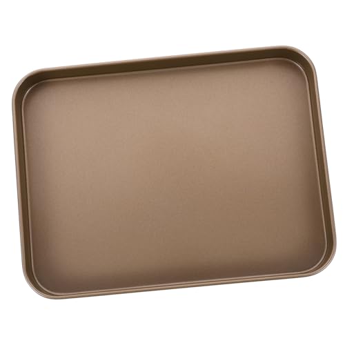 LAPYAPPE Goldene Servierplatte aus Metall Stabiler Snackhalter für Desserts für Zuhause Restaurant und Veranstaltungen Design für Festliche Anlässe von LAPYAPPE