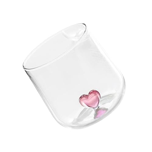 LAPYAPPE Herzförmiger Glasbecher Kreativer Cocktail und Milchkaffee Becher Für Bar Haus Valentinstag Premium Praktisch Elegant Für Freunde LAPYAPPE Herzförmiger Glasbecher Kreativer Cocktail und Milchkaffee Becher Für Bar Haus Valentinstag Premium Praktisch Elegant Für Freunde von LAPYAPPE