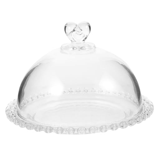LAPYAPPE Klarglas Tortenplatte mit Haube Staubgeschütztes Glas Tablett für Kuchen Obst und Desserts Bruchsicher Leicht zu Reinigen Dekoratives Serviergeschirr für Haushalt und Partys LAPYAPPE Klarglas Tortenplatte mit Haube Staubgeschütztes Glas Tablett für Kuchen Obst und Desserts Bruchsicher Leicht zu Reinigen Dekoratives Serviergeschirr für Haushalt und Partys von LAPYAPPE