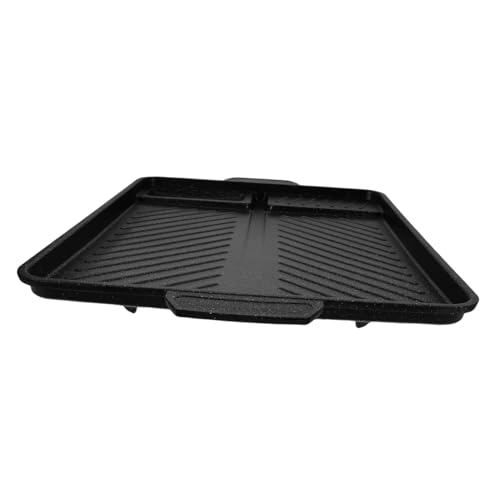 LAPYAPPE Langlebige Grillschale für Gemüse und Fleisch für Camping und Haushalt Gleichmäßige Wärmeleitung Robustes Design von LAPYAPPE
