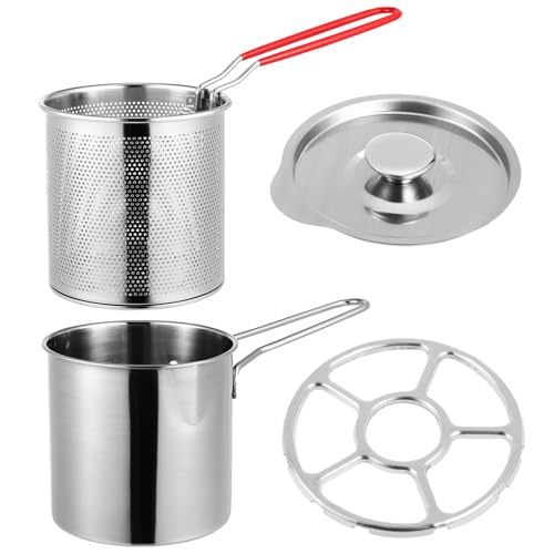 LAPYAPPE Mini Frittierkorb mit Deckel Hitzebeständiger Griff Tiefer Frittierkorb für Frittierpfanne mit Rutschfestem Metallkorb Sicherer Handgriff Friteuse Herdplatte Geeignet LAPYAPPE Mini Frittierkorb mit Deckel Hitzebeständiger Griff Tiefer Frittierkorb für Frittierpfanne mit Rutschfestem Metallkorb Sicherer Handgriff Friteuse Herdplatte Geeignet von LAPYAPPE