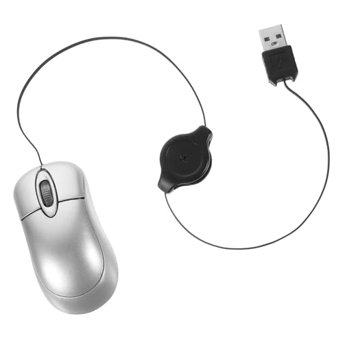 LAPYAPPE Mini Optische Maus Mit Einziehbarem Kabel Kompakt Und Ergonomisch Für Pc Und Laptop Plug and Play USB Maus Für Reisen Und Alltagsgebrauch LAPYAPPE Mini Optische Maus Mit Einziehbarem Kabel Kompakt Und Ergonomisch Für Pc Und Laptop Plug and Play USB Maus Für Reisen Und Alltagsgebrauch von LAPYAPPE