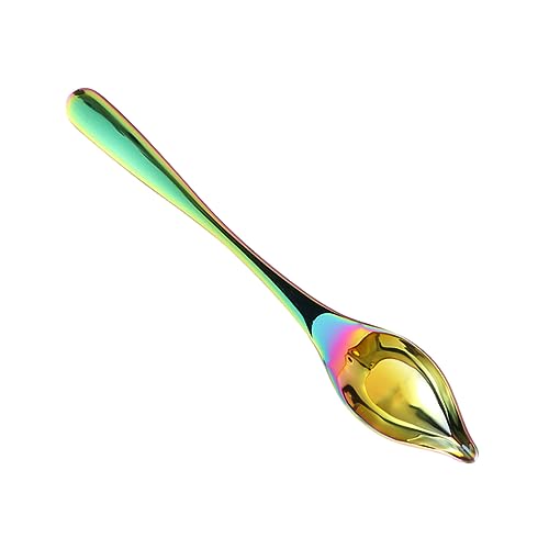 LAPYAPPE Saucenlöffel Aus Edelstahl Eleganter Gewürzlöffel Für Öl Und Sauce Tropfenförmiger Löffel Mit Schmaler Öffnung Zum Abmessen Von Gewürzen Öl Und Sauce Für Küche Zuhause Und LAPYAPPE Saucenlöffel Aus Edelstahl Eleganter Gewürzlöffel Für Öl Und Sauce Tropfenförmiger Löffel Mit Schmaler Öffnung Zum Abmessen Von Gewürzen Öl Und Sauce Für Küche Zuhause Und von LAPYAPPE