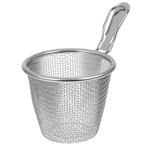 LAPYAPPE Schlitzlöffel Sieb Nudelkocher Mit Sieb Frittierschaufel Siebschaufel Fettsieb Nudelsieb Mit Griff Pastasieb Edelstahl Silber LAPYAPPE Schlitzlöffel Sieb Nudelkocher Mit Sieb Frittierschaufel Siebschaufel Fettsieb Nudelsieb Mit Griff Pastasieb Edelstahl Silber von LAPYAPPE