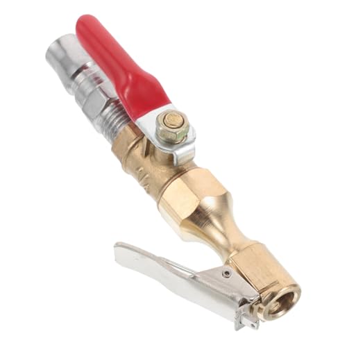 LAPYAPPE Schnellspann luftfutter für Autoreifen Robustes Kompressor zubehör Schnelles Aufpumpen und Entlüften Einfache Handhabung für Auto und Landwirtschaft von LAPYAPPE