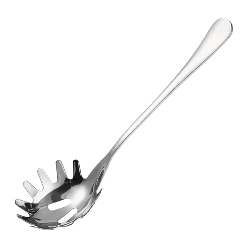 LAPYAPPE Spaghetti Löffel Praktischer Nudelsieb Löffel für Non Stick Töpfe Langlebig Ergonomisches Design für Einfache Handhabung für Pasta von LAPYAPPE
