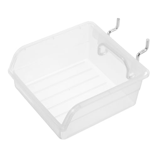 LAPYAPPE Pegboard Organizer Transparent Box Für Hardware Und Bastelbedarf Robuste Antistatische Ablage Mit Großem Stauraum Für Werkstätten Und Kreative Räume von LAPYAPPE