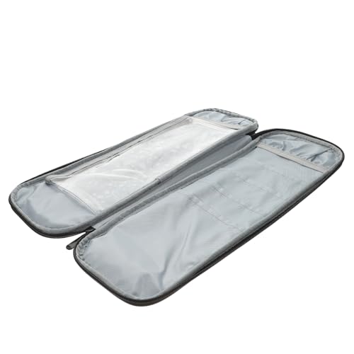 LAPYAPPE Strapazierfähige Stricknadeltasche aus Oxford Tragbarer Häkelnadel Organizer mit Staubschutz Praktischer Garn Aufbewahrungstasche für Handarbeit und Strickzubehör LAPYAPPE Strapazierfähige Stricknadeltasche aus Oxford Tragbarer Häkelnadel Organizer mit Staubschutz Praktischer Garn Aufbewahrungstasche für Handarbeit und Strickzubehör von LAPYAPPE