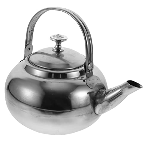 LAPYAPPE Teekessel mit Metallsieb Pfeifender Wasserkocher für Zuhause für Tee und Heiße Getränke für Picknick und Camping LAPYAPPE Teekessel mit Metallsieb Pfeifender Wasserkocher für Zuhause für Tee und Heiße Getränke für Picknick und Camping von LAPYAPPE