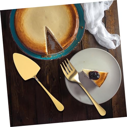 LAPYAPPE Teiliges Cake Server aus Edelstahl Großes Servierbesteck mit Stabiler Konstruktion Hitzebeständig und Wiederverwendbar für Partys Familien und Professionelle Bäckereien von LAPYAPPE