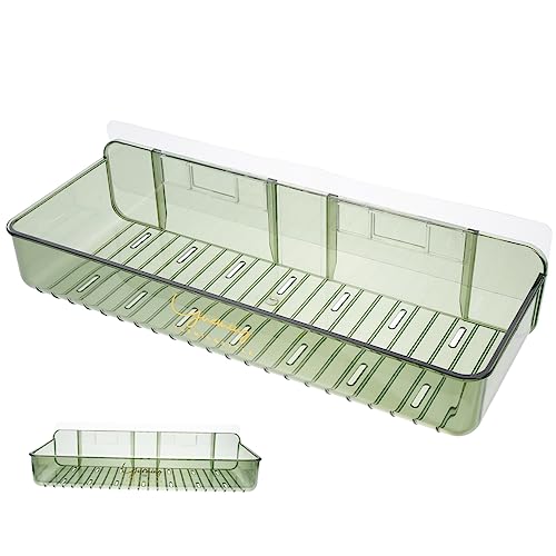 LAPYAPPE Wandregal Badezimmer Transparentes Pet Halbdurchsichtig Selbstklebend ohne Bohren Vielseitig Einsetzbar für Badezimmer und Robust und Langlebig Einfache Installation LAPYAPPE Wandregal Badezimmer Transparentes Pet Halbdurchsichtig Selbstklebend ohne Bohren Vielseitig Einsetzbar für Badezimmer und Robust und Langlebig Einfache Installation von LAPYAPPE