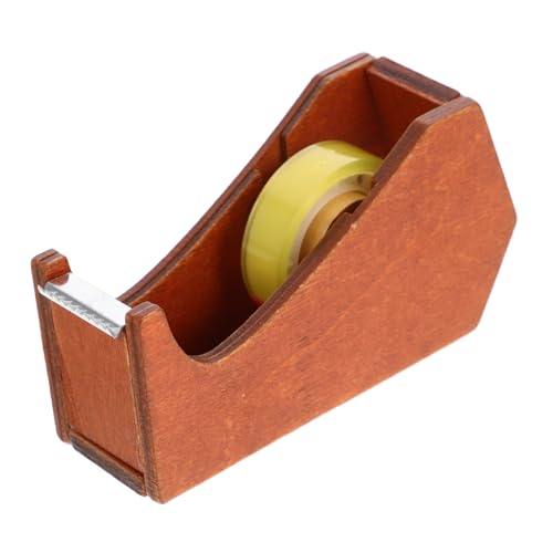 Tierförmiger Klebebandspender aus Holz Tragbarer Tape Cutter mit Niedlichem Design für Schreibtisch Büro Robuste Langlebige Klebebandhalterung Wal Design von LAPYAPPE