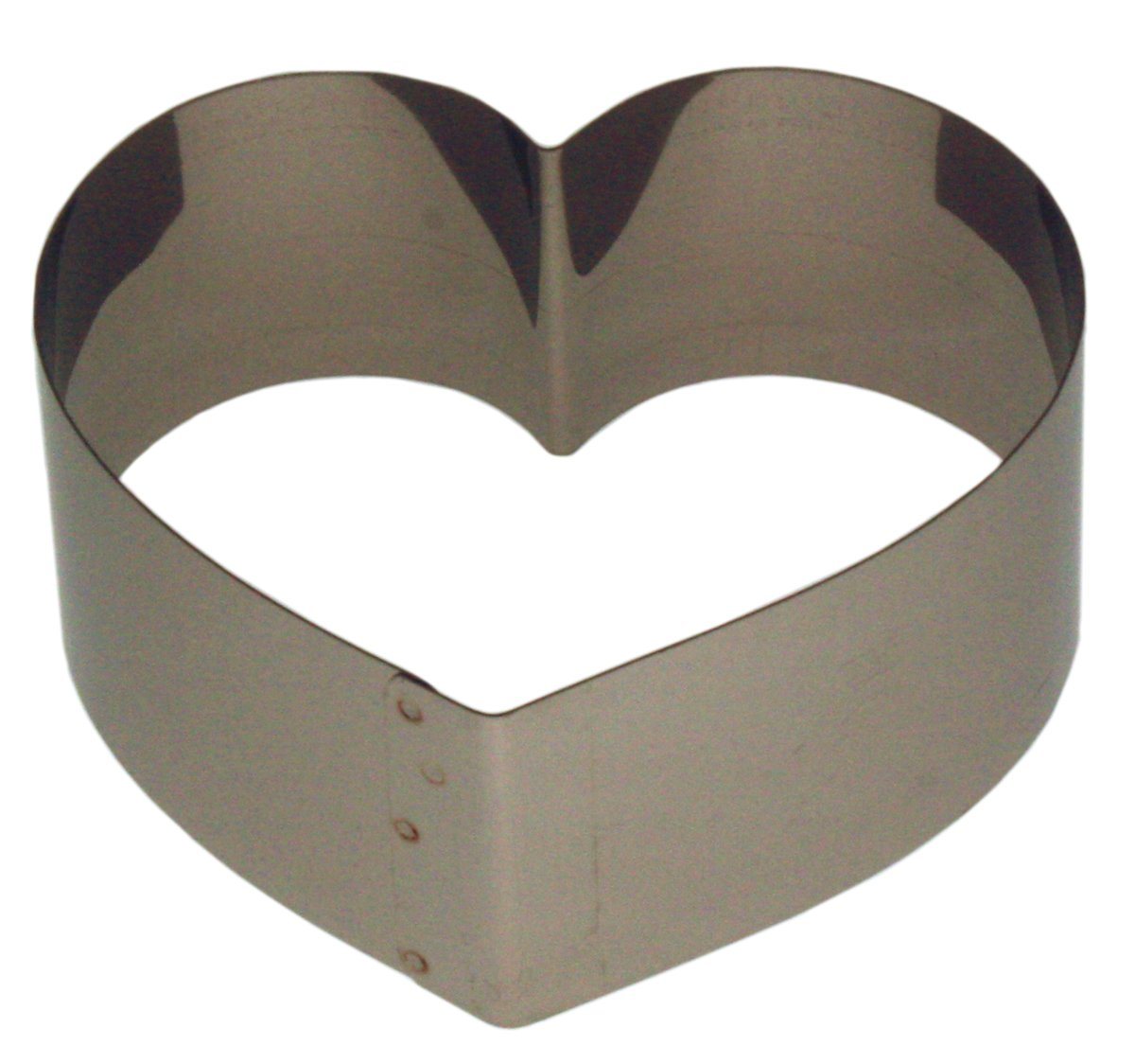 LARES Herzkuchenform 6002-3, Herzbackform klein, aus rostfreiem Edelstahl, Made in Germany LARES Herzkuchenform 6002-3, Herzbackform klein, aus rostfreiem Edelstahl, Made in Germany von LARES