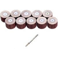10 Stück 240 Körnung Durchmesser 20mm Schleifpapier Lamellenpolierschleifscheibe mit 3mm Dornsatz für elektrische Rotationswerkzeuge 10 Stück 240 Körnung Durchmesser 20mm Schleifpapier Lamellenpolierschleifscheibe mit 3mm Dornsatz für elektrische Rotationswerkzeuge von LARGEIGHT