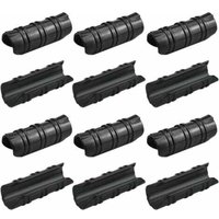 100 Stück Gewächshaus-Clips, 25 mm, Garten-Gewächshaus-Clips, hohe Temperaturbeständigkeit, Gewächshaus-Planenbefestigung, langlebig, einfach zu von LARGEIGHT