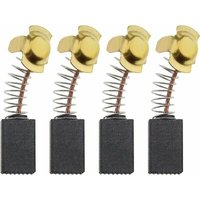 2 Paar Kohlebürsten, Motorersatzbürsten für kabelgebundene Bohrmaschinen, kompatibel mit Titan TTB653SDS 1500 W SDS Plus, 6 x 10 x 16 mm, groß 2 Paar Kohlebürsten, Motorersatzbürsten für kabelgebundene Bohrmaschinen, kompatibel mit Titan TTB653SDS 1500 W SDS Plus, 6 x 10 x 16 mm, groß von LARGEIGHT