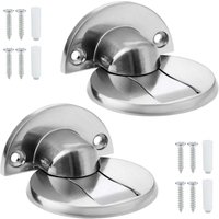 2er-Pack magnetische Türstopper aus Zinklegierung mit Befestigungsschrauben 2er-Pack magnetische Türstopper aus Zinklegierung mit Befestigungsschrauben von LARGEIGHT