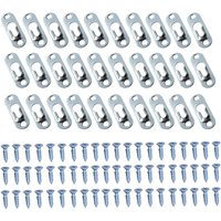 30er-Packung mit einzelnen Schlüsselloch-Bilderrahmenaufhängern, Schlüsselloch-Aufhängeplatte von LARGEIGHT