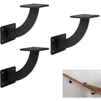 3er-Set Schwerlast-Wandhalterungen für Treppengeländer von LARGEIGHT