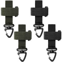 4-teiliger Gürtelhandschuhhalter, Handschuhclip mit Karabiner, Handschuh- und Gürtelzubehörhalter, taktischer Handschuhhalter aus Nylon und 4-teiliger Gürtelhandschuhhalter, Handschuhclip mit Karabiner, Handschuh- und Gürtelzubehörhalter, taktischer Handschuhhalter aus Nylon und von LARGEIGHT