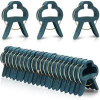 50 Stück verstellbare Pflanzenklammern, Tomatenklammern, Kletterpflanzenklammern, Pflanzenklammern, Pflanzenklammern für Pflanzen von LARGEIGHT