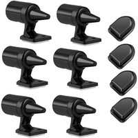 6-teiliges Wildtier-Warngerät, Ultraschall-Wildtier-Warnung, Hirschpfeifen-Warnung, Auto-Hirschpfeife mit 4 Haken, Wildschutz gegen Unfälle von LARGEIGHT