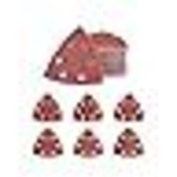 60 Stück Schleifpapier für Schleifmaschine, Schleifdreiecke, Schleifpads, Schleifpapier Schleifpapier zum Schleifen von Holz, Klettverschluss für von LARGEIGHT