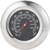 7,5 cm BBQ-Thermometer, Smoker-Thermometer, 100–1000 F (50–500 C) für Weber Kettle, Smoker, Kamado, Charbroil, Pit Boss Ceramic BBQ, Uniflame und von LARGEIGHT