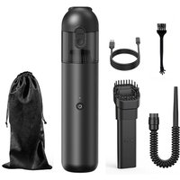 Autostaubsauger, 4-in-1 kabelloser Handstaubsauger, Mini-Staubsauger für Auto, Schreibtisch, Tastatur, Schwarz Autostaubsauger, 4-in-1 kabelloser Handstaubsauger, Mini-Staubsauger für Auto, Schreibtisch, Tastatur, Schwarz von LARGEIGHT