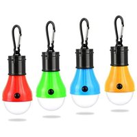 Campingleuchte, 4x LED Campinglaterne Batteriebetriebenes Campinglicht Tragbare Zeltlampe Wasserdichtes Notlicht für Camping [Energieklasse A++] von LARGEIGHT