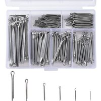 Edelstahl-Splintstifte M1 M2 M2.5 M3 M4 M5 Haltestift-Sortiment mit Aufbewahrungsbox, 230-teilig von LARGEIGHT