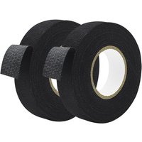 Elektrisches Isolierband, für Autoreparatur, Fahrrad, Heimwerken, Elektriker-Ummantelung, 32 mm x 15 m, schwarze Packung mit 2 Rollen, geeignet für Elektrisches Isolierband, für Autoreparatur, Fahrrad, Heimwerken, Elektriker-Ummantelung, 32 mm x 15 m, schwarze Packung mit 2 Rollen, geeignet für von LARGEIGHT