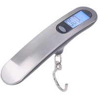 Gepäckwaage, 50 kg/110,2 lb digitale Hängewaage, tragbare elektronische Gepäckwaage mit Batterie für die Jagd auf dem Bauernhof und zu Hause, Waage von LARGEIGHT