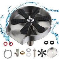 Gläserspüler, Spülbecken-Glasspüler, Gläserspüler aus Edelstahl 304, Spülbecken-Gläserspüler, Automatische Tassenspüler für Home Bar Cafe Gläserspüler, Spülbecken-Glasspüler, Gläserspüler aus Edelstahl 304, Spülbecken-Gläserspüler, Automatische Tassenspüler für Home Bar Cafe von LARGEIGHT